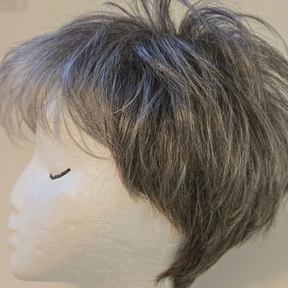 Noriko Silver Stone Wig